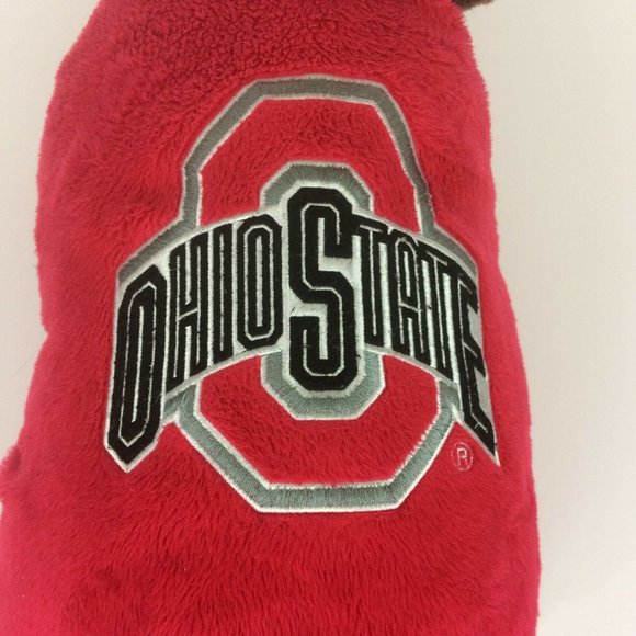 Pillow Pets Ohio State Buckeyes Plush Large 18" Mascot NCAA Stuffed Animal Toy - Picture 7 of 12